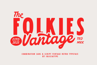 Folkies Vantage Font: Creative Design & Versatile Use