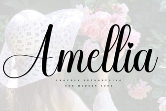Amellia Font: Elegant & Versatile Design Tool