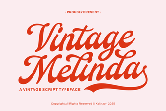 Vintage Melinda Font: Timeless Design Inspiration