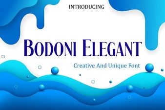 Bodoni Elegant Font: Timeless Design for Creative Projects