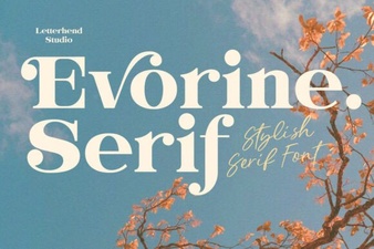 Evorine Serif: Elegant Typography for Creative Projects